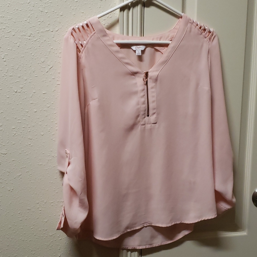 Pink blouse